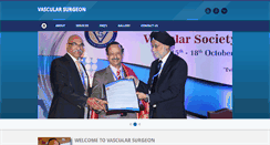 Desktop Screenshot of chennaivascularsurgeon.com